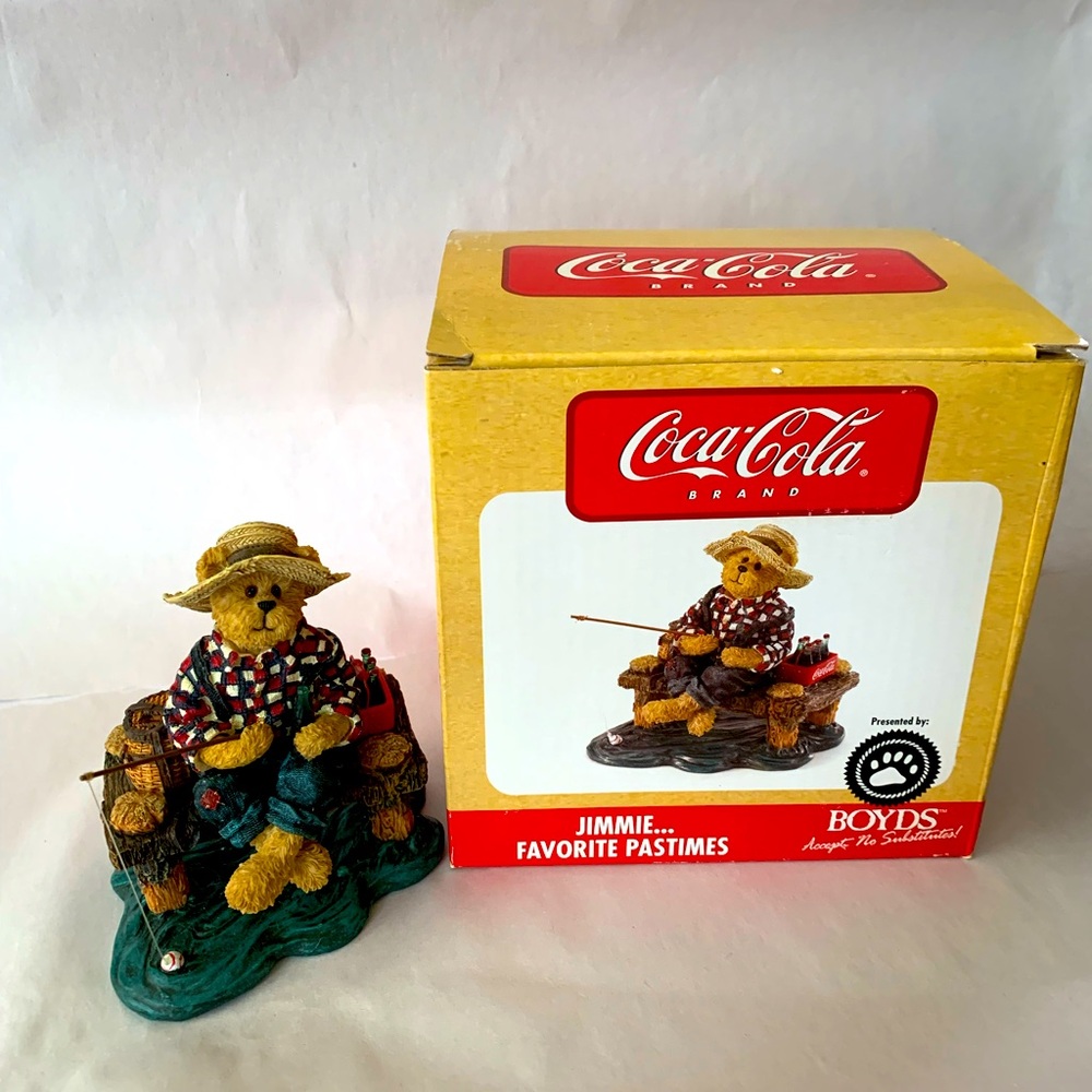 Boyd’s Bears & friends collection - Jimmie….Favorite Pastimes figurine